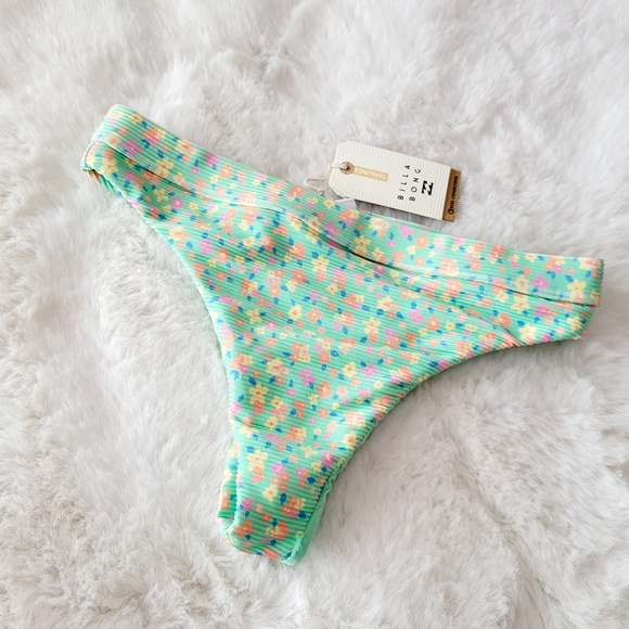 🍸BILLABONG I SEA YOU TANLINES HIGH WAIST BIKINI BOTTOMS SIZE XL/14 - Picture 6 of 7